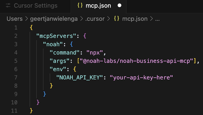 NOAH Cursor AI