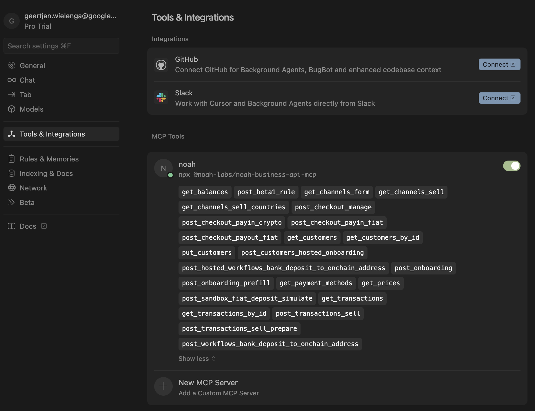 NOAH Cursor AI
